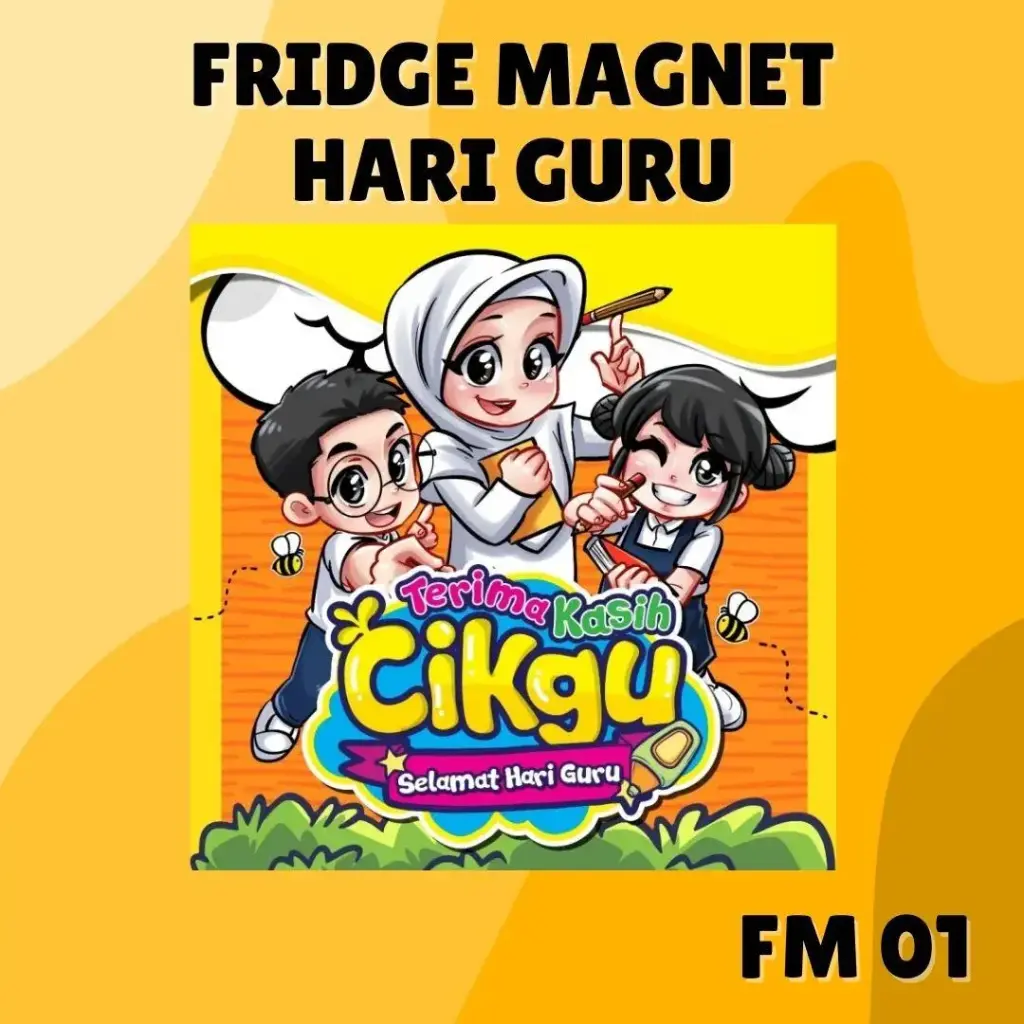 Fridge Magnet Hadiah Hari Guru