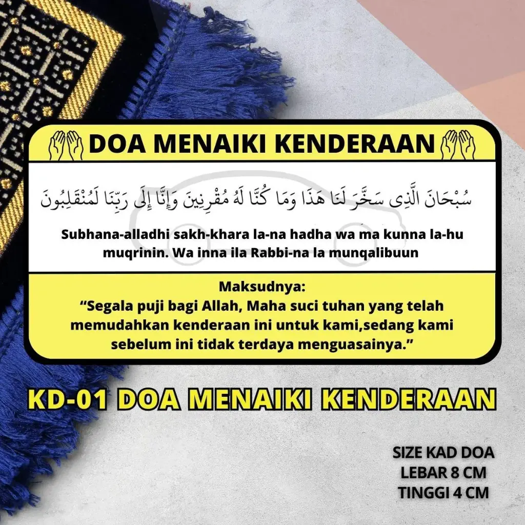 Sticker Doa Harian