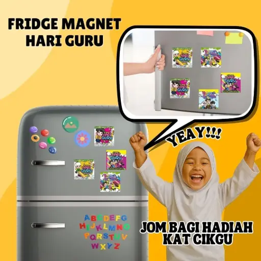 Fridge Magnet Hadiah Hari Guru
