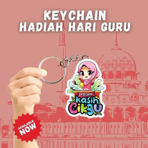 Keychain Hari Guru Warna